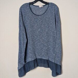 Korean brand Very soft Tunic Long Sleeve Top Missing Size Tag